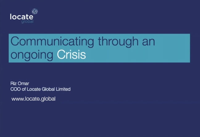 Communicating Through an Ongoing Crisis